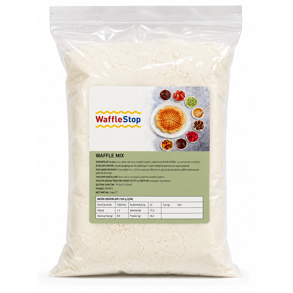 Waffle Mix (1 Koli - 10 Kilo)