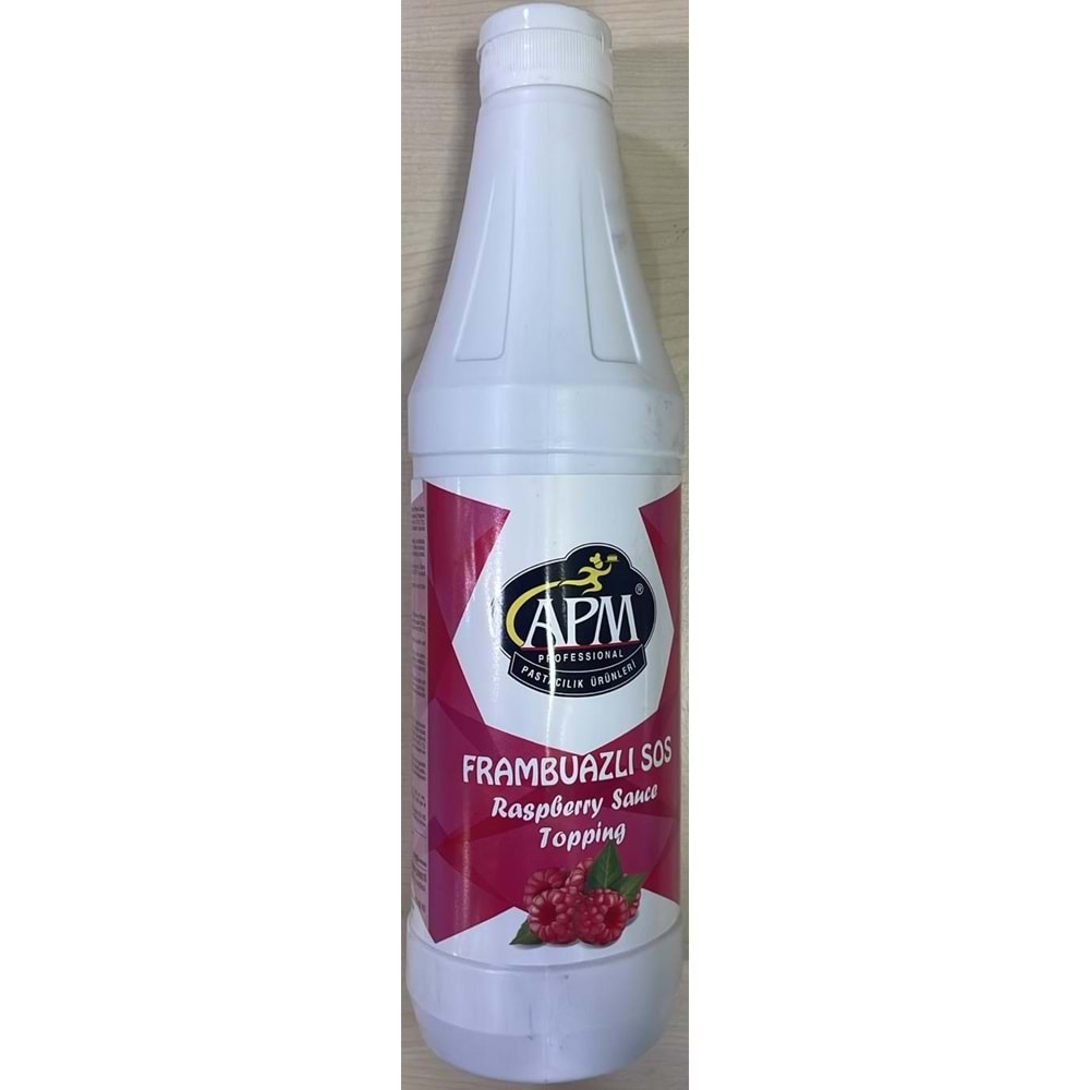 Frambuaz Aromalı Topping Sos 1kg