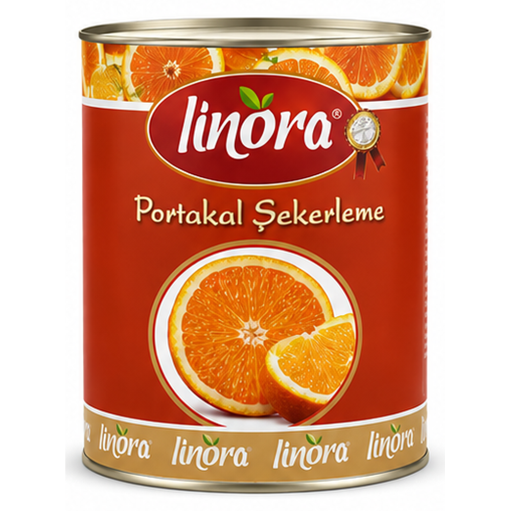 Portakal Şekerleme Teneke 5 kg