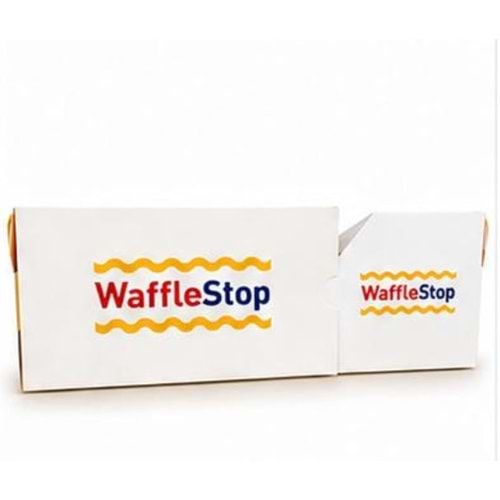Wafflestop Kapaklı Sandviç Kutucuk (1kl 350 Ad.)