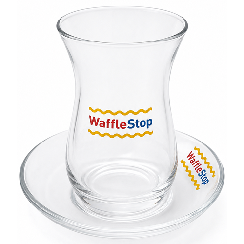 Wafflestop Çay bardak cam (1tkm 6ad)