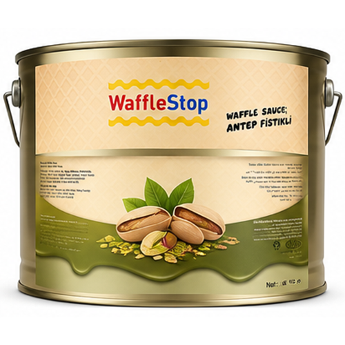 Waffle Sos Antep Fıstıklı 10 kg