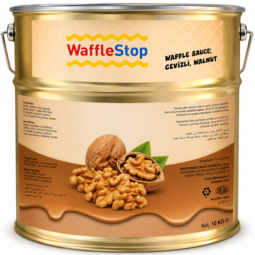 Waffle Sos Ceviz 10 kg
