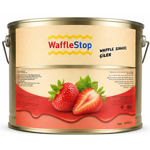 Waffle Sos Çilek 10 Kg