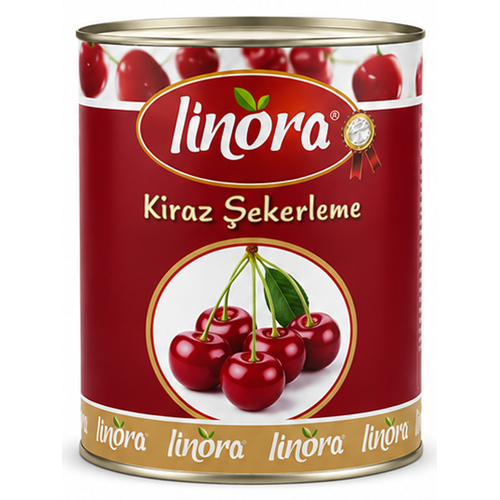 Kırmızı Kiraz Şekerleme Teneke 5 Kg